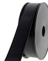 Sangle Simili Cuir Noir : 15mm et 30mm