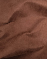 Tissu Velours Microfibre Ameublement Marron