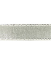 Sangle Simili Cuir Argent : 15mm et 30mm