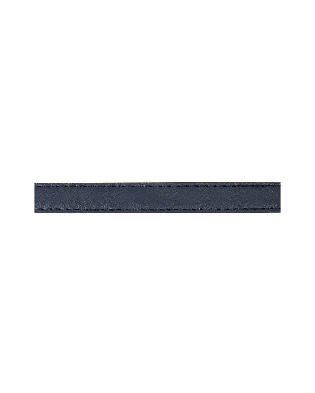 Sangle rembourrée marron clair en similicuir effet vieilli pour guitare, motif fleur pressé