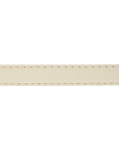 Sangle simili cuir écru - Mercerine