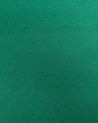 Tissu Effet Drap De Laine Uni Vert Billard - Mercerine