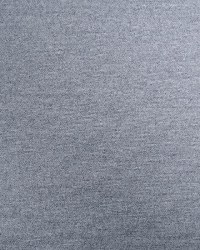 Tissu Effet Drap de Laine Uni Gris Chiné - Mercerine