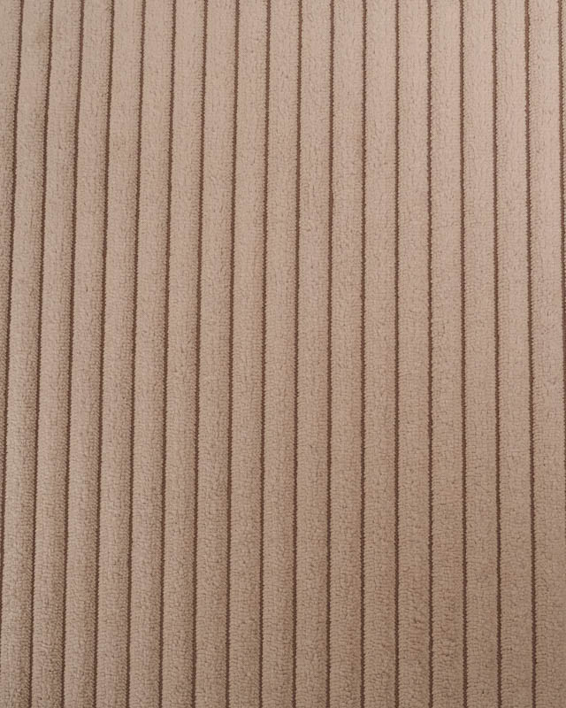 Velours Grosses Côtes Toffee Zoé - Mercerine