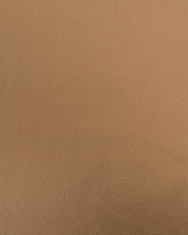 Satin de Viscose Uni Camel - Mercerine