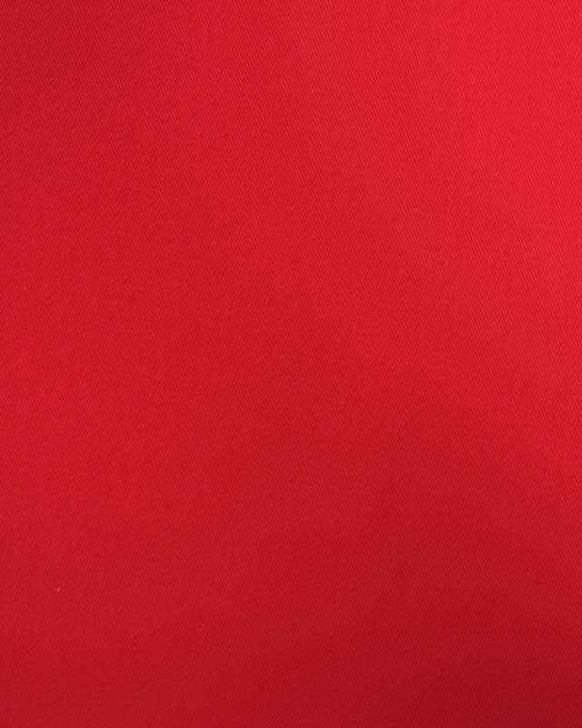 Tissu Sergé de Coton Rouge - Mercerine