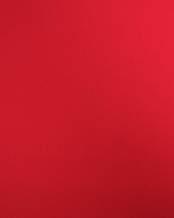 Tissu Sergé de Coton Rouge - Mercerine