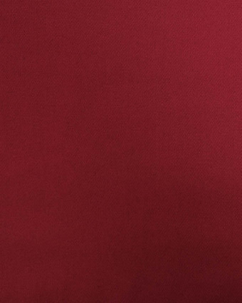 Tissu Sergé de Coton Bordeaux - Mercerine