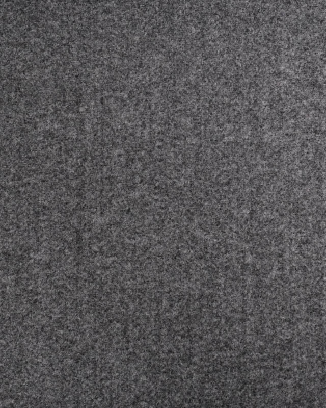 Tissu Lainage Epais Gris Foncé Chiné - Mercerine
