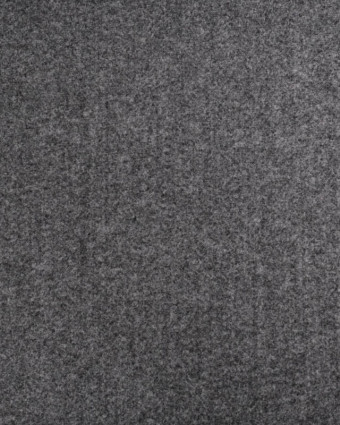 Tissu Lainage Epais Gris Foncé Chiné - Mercerine