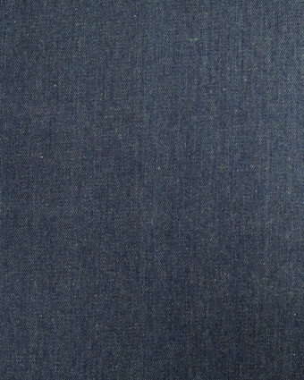 Tissu Jean Bicolore Vert Citron - Mercerine