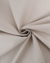 Tissu Demi Natté Uni Greige Clair - Oeko-Tex