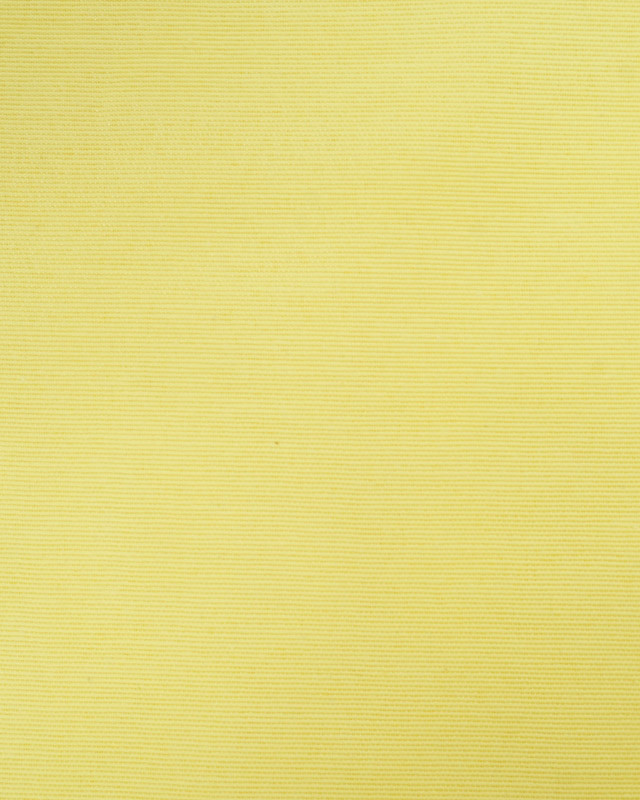 Tissu PolyCoton Uni Grande Largeur Citron - Mercerine