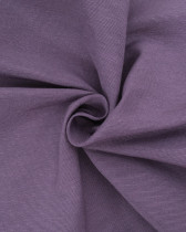 Tissu PolyCoton Uni Enduit Raisin