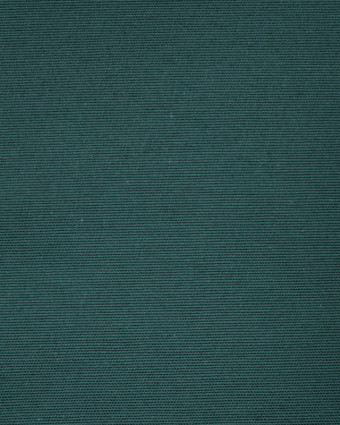 Tissu PolyCoton Uni Enduit Sapin - Mercerine