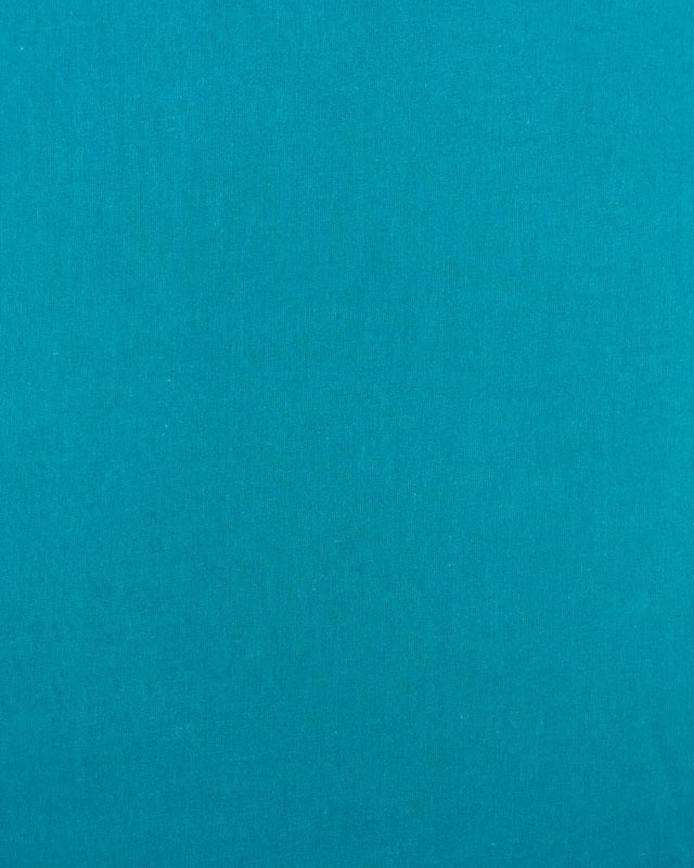Voile de coton Bleu canard - par 10cm