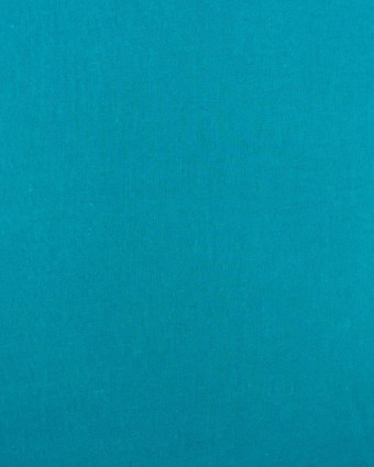 Voile de coton Bleu canard - par 10cm