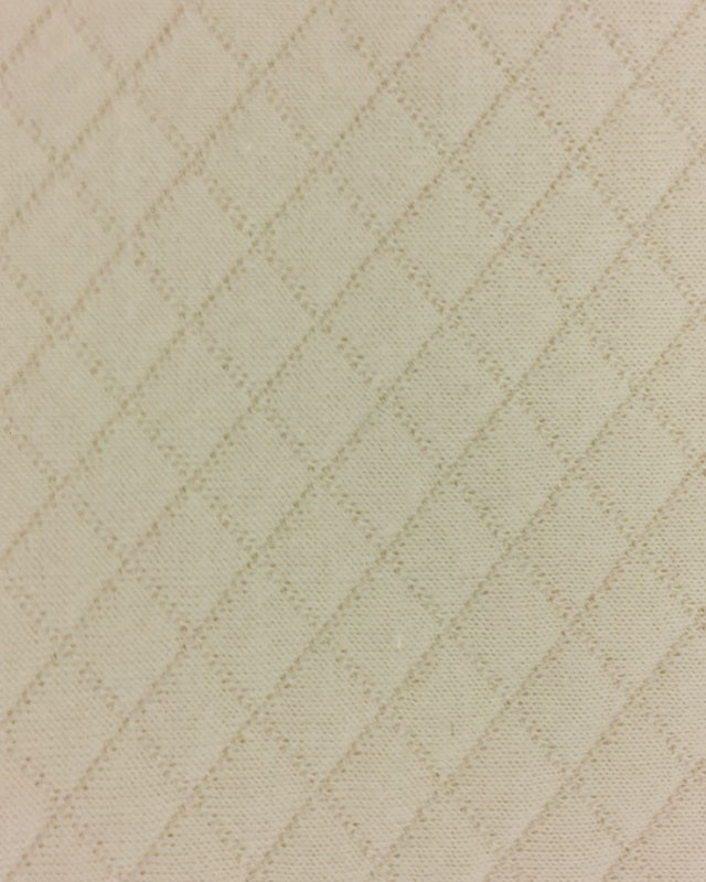 Tissu Jersey Matelasse Noir- Mercerine