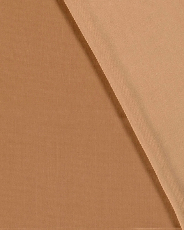 Viscose Satin Unie Camel - Mercerine