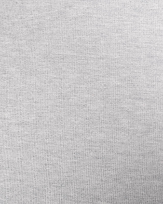 Tissu Jersey Interlock Gris Clair Chiné - Mercerine