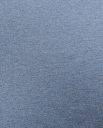 Tissu Jersey Interlock  Denim Chiné - Mercerine
