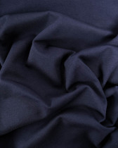 Tissu Jersey Interlock Bleu Marine