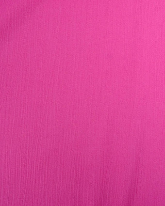 Viscose Crinkle Unie Rose Bonbon - Mercerine