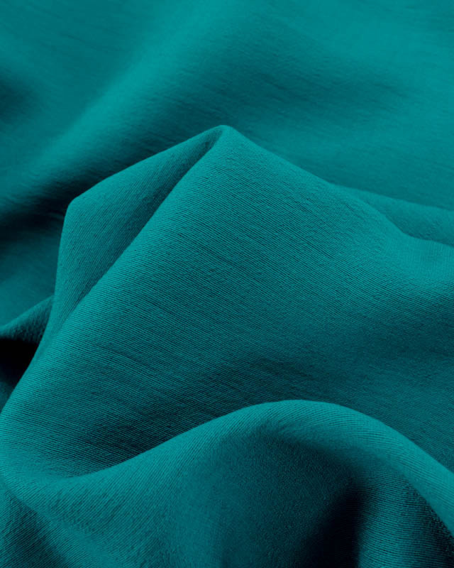 Viscose Mélangée Unie Emeraude - Mercerine