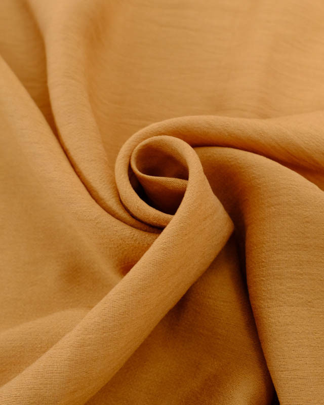 Viscose Mélangée Unie Camel - Mercerine