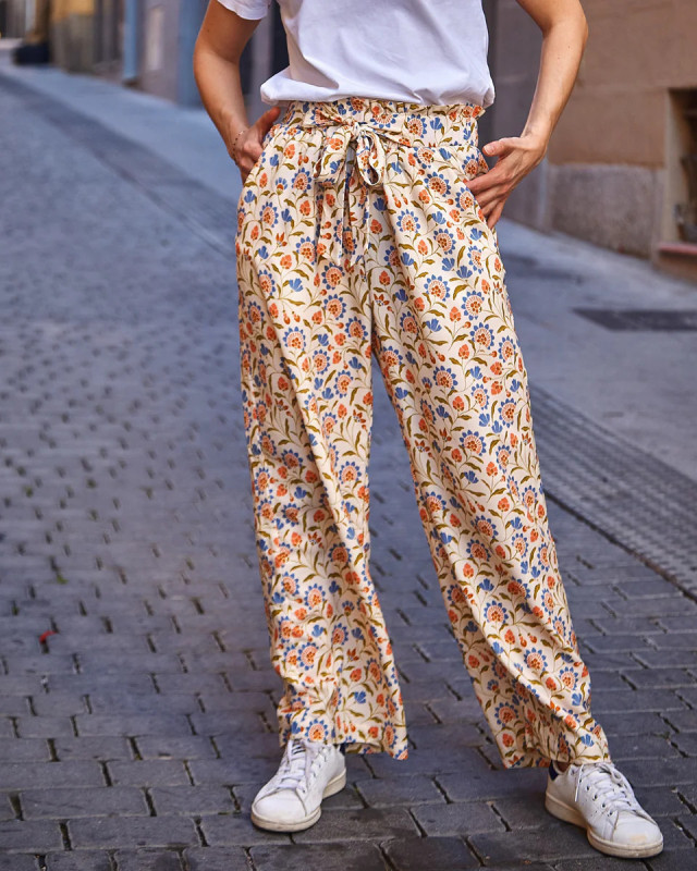 Patron Pantalon ou Short SINGAPOUR Femme - Ikatee