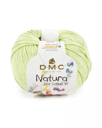 Fil 100% jJust Cotton Natura - DMC - Mercerine