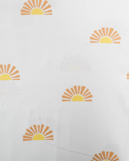 Coton Soleil Sur Fond Ecru - Mercerine