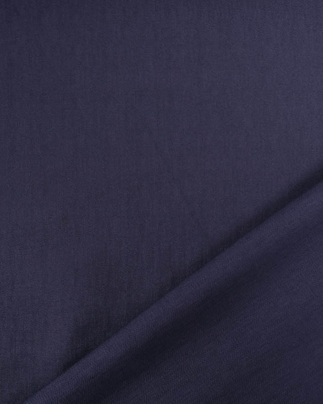 Viscose Nylon Unie Texturée Navy - Mercerine