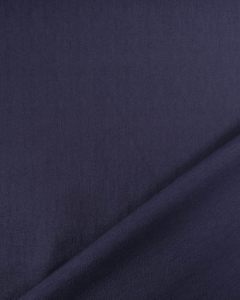 Viscose Nylon Unie Texturée Navy - Mercerine