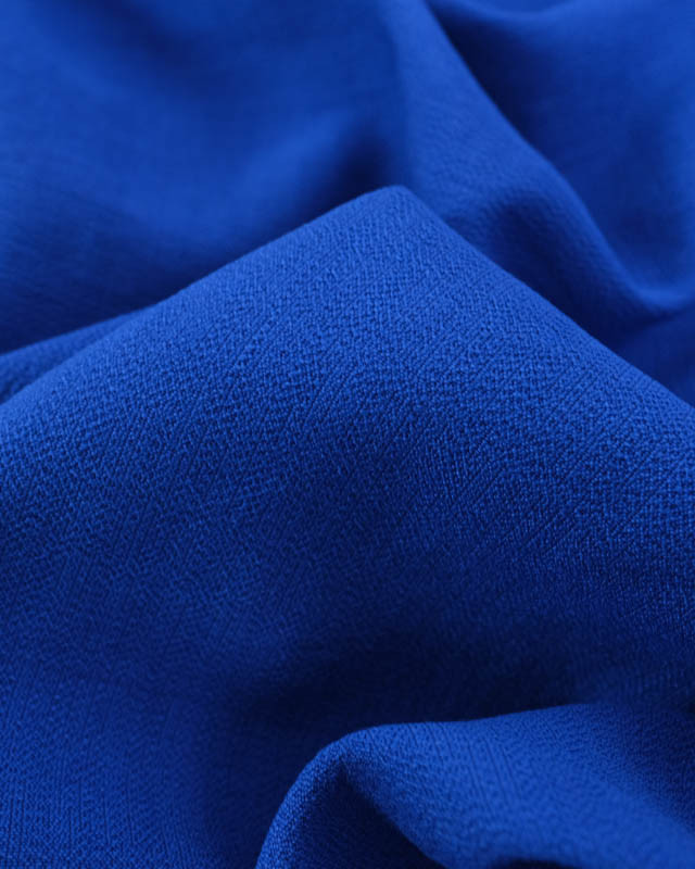 Viscose Unie Texturée Indigo - Mercerine