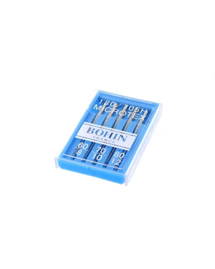 Aiguilles Microtex pour tissus délicats - Bohin - Mercerine