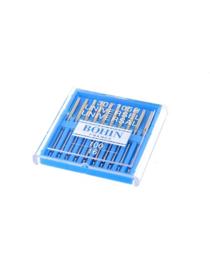 Assortiment Aiguilles universelles tailles 100 Bohin - Mercerine
