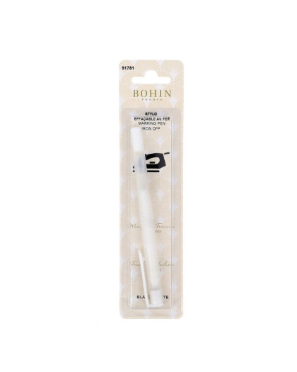 Stylo textile effaçable Bohin - Mercerine