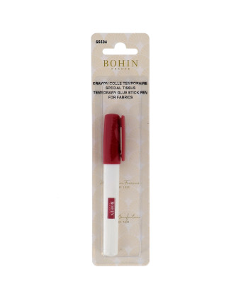 Crayon Colle Textile Temporaire - Bohin - Mercerine