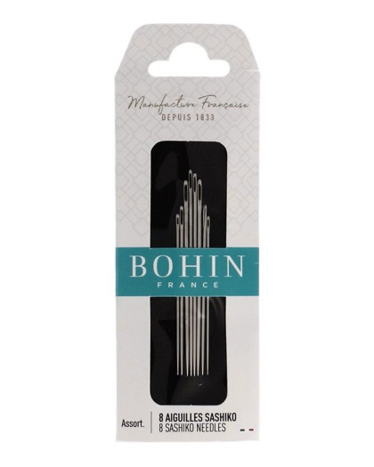 Aiguilles à main spéciales Sashiko - Bohin - Mercerine