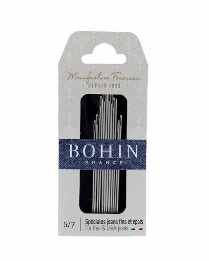 Aiguilles à main spéciales Jeans Bohin - Mercerine