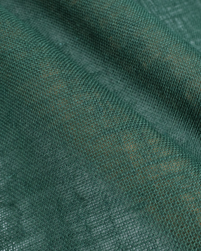 Toile de Jute Colorée - Vert Sapin - Mercerine