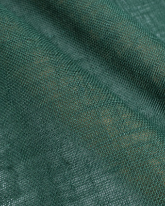 Toile de Jute Colorée - Vert Sapin - Mercerine