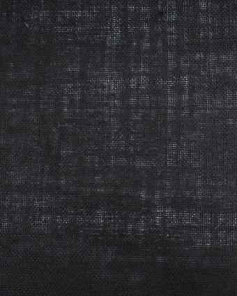 Toile de Jute Colorée - Noir - Mercerine