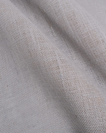 Toile de Jute Colorée - Gris Perle - Mercerine