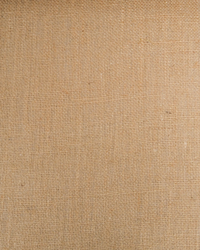 Toile de Jute Lurex Naturel Or - Mercerine