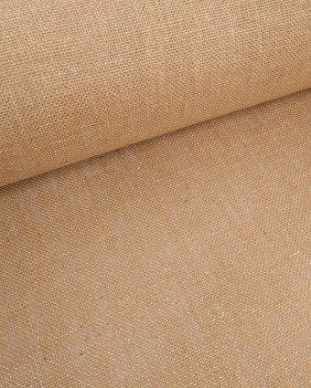 Toile de Jute Lurex Naturel Argent - Mercerine