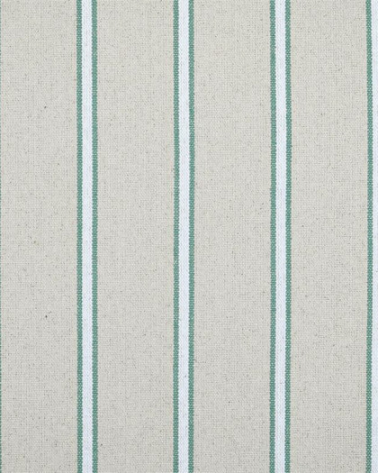 Tissu Tissé Teint à Rayures Vertes - Mercerine