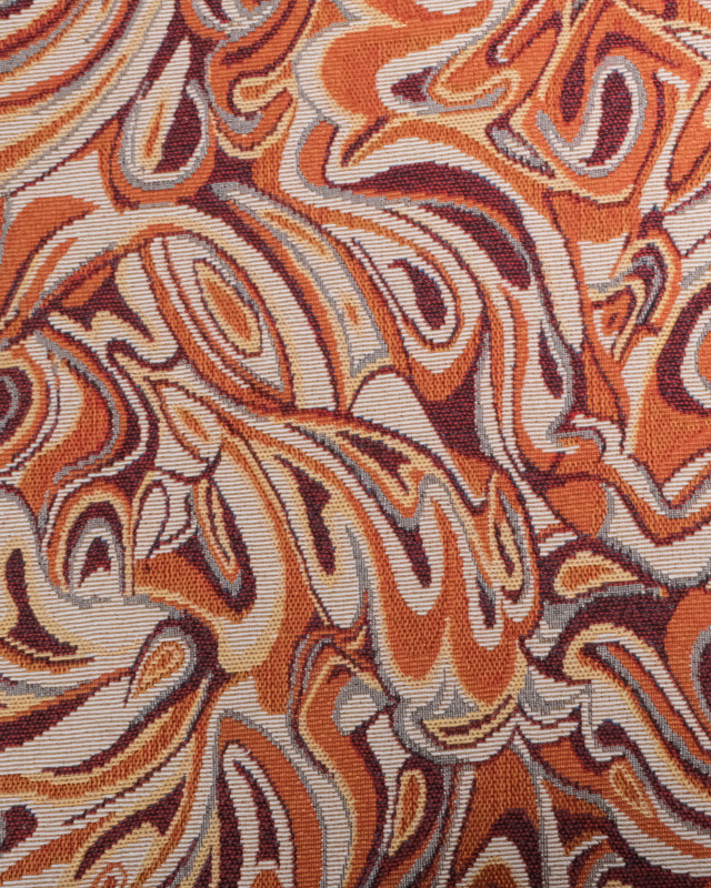 Jacquard Céleste Rubis - Mercerine