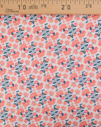 Voile de Coton Mila Indienne Rose
